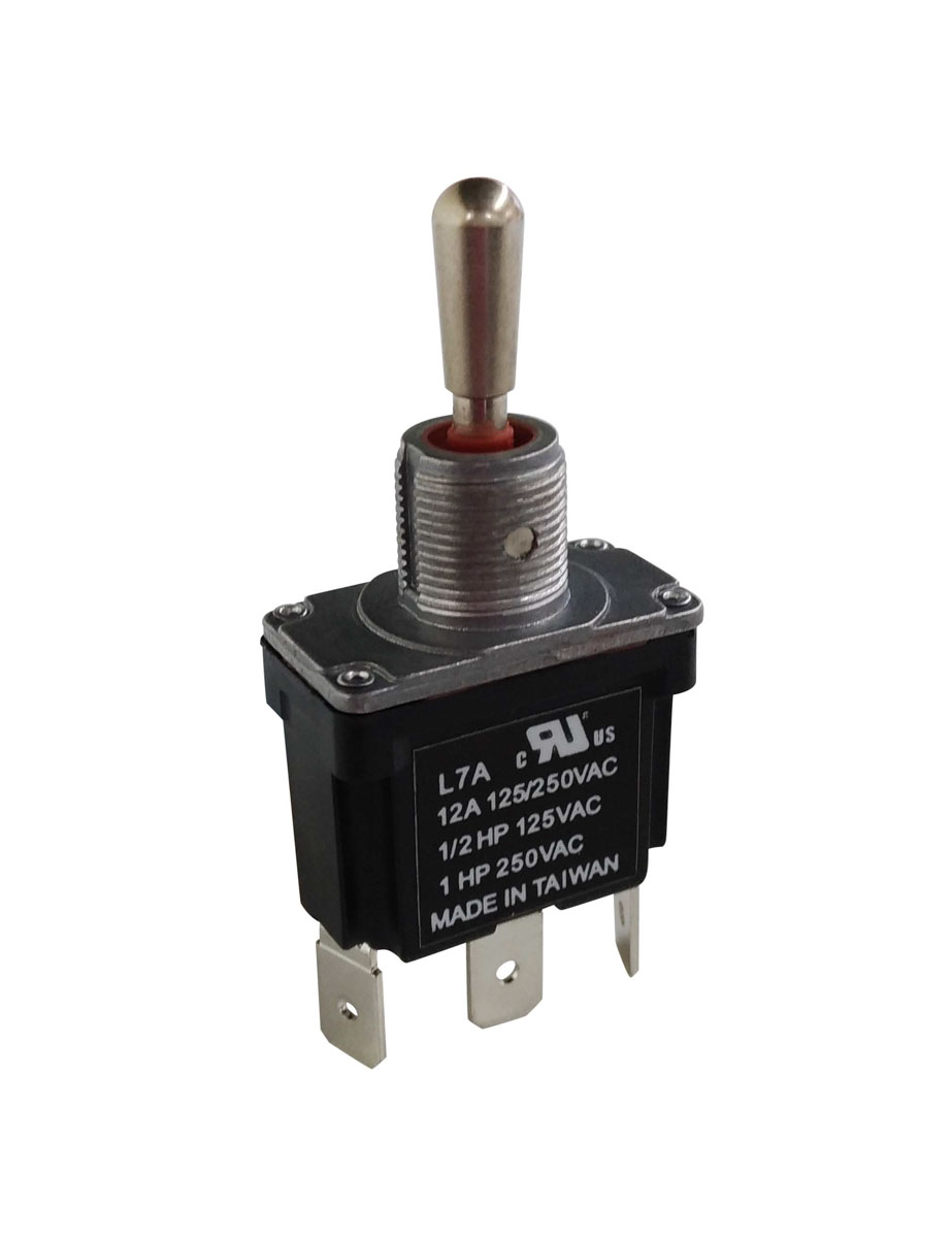 RS PRO Toggle Switch, PCB Mount, (On)-Off-(On), SPDT, Solder Terminal