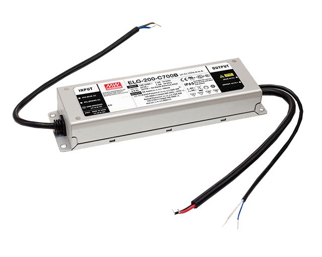 MEAN WELL LED Driver, 142V Output, 200W Output, 1.4A Output, Constant Current Dimmable