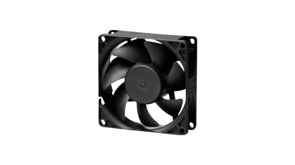 Sunon Axial Fan, 12 V dc, dc Operation, 37cfm, 1.32W, 110mA Max, 80 x 80 x 25mm