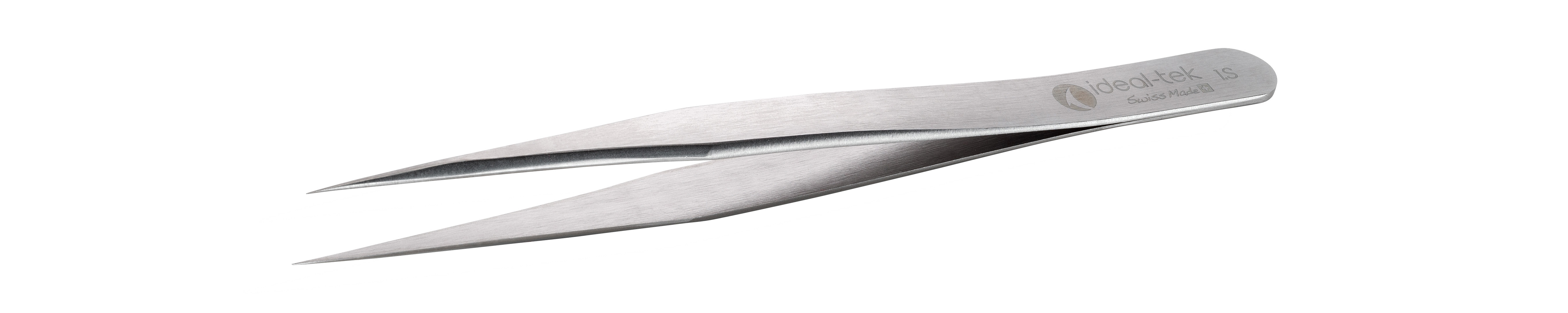 ideal-tek 120 mm, Stainless Steel, Straight, Tweezers