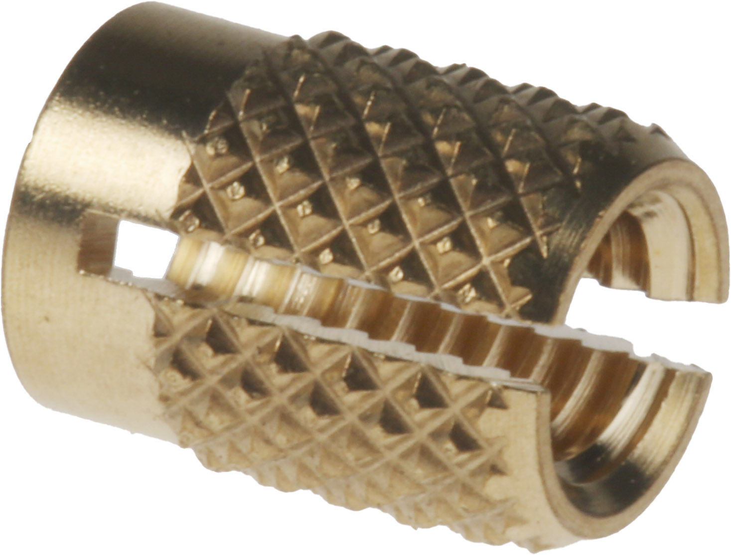 RS PRO, M4 Brass Threaded Insert diameter 5.6mm Depth 7.95mm