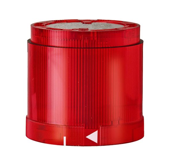 Werma 843 Series Red Flashing Effect Signal Tower for Use with Signal Tower, 24 V dc, LED Bulb, Vdc, IP54