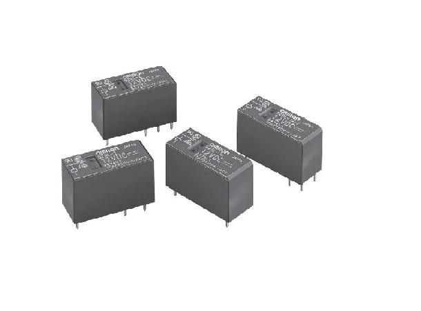 Omron PCB Mount Relay, 12V dc Coil, DPST