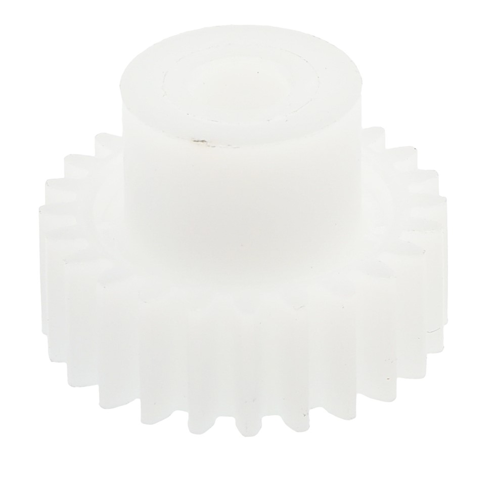 RS PRO 24 Teeth Spur Gear, 1 Module, 6mm Bore Diam, 24mm Pitch Diam, 15mm Hub Diam