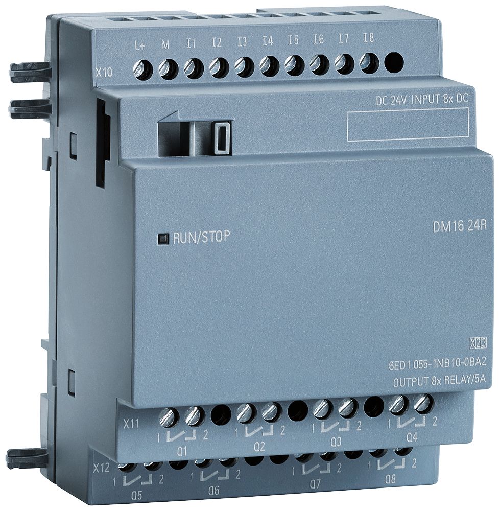 Siemens SIPLUS LOGO Series Logic Module for Use with SIPLUS LOGO, Relay Output, 8-Input, Digital Input