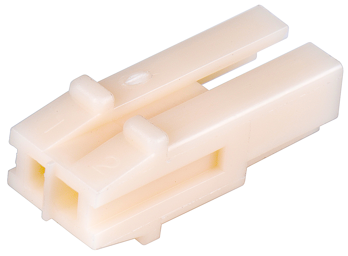 TE Connectivity, EI Female Connector Housing, 2.5mm Pitch, 2 Way, 1 Row