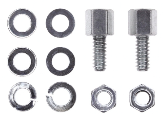 TE Connectivity, AMPLIMITE Series Female Screw Lock For Use With D-Sub Connector