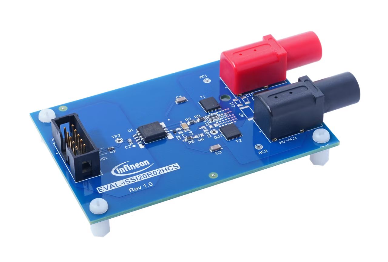 Infineon EVAL-iSSI20R02HCS Evaluation Board for EVALISSI20R02HCSTOBO1 for ISSI20R02H