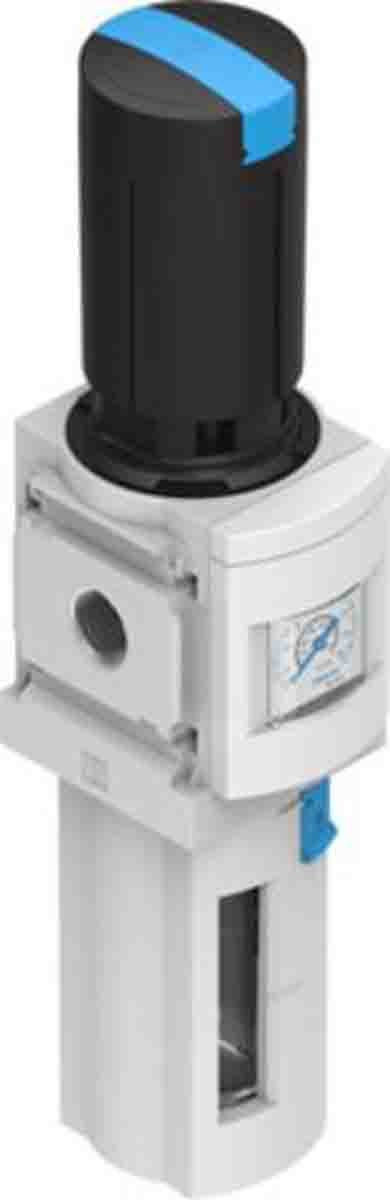 Festo MS Plastic Filter Regulator, 5μm, G 3/8, Manual, 20 bar, 529216