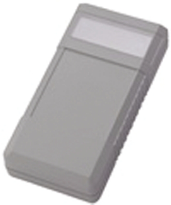 Bopla BOS Series Black, Transparent ABS Handheld Enclosure, Integral Battery Compartment, Display Window, IP40, 120 x