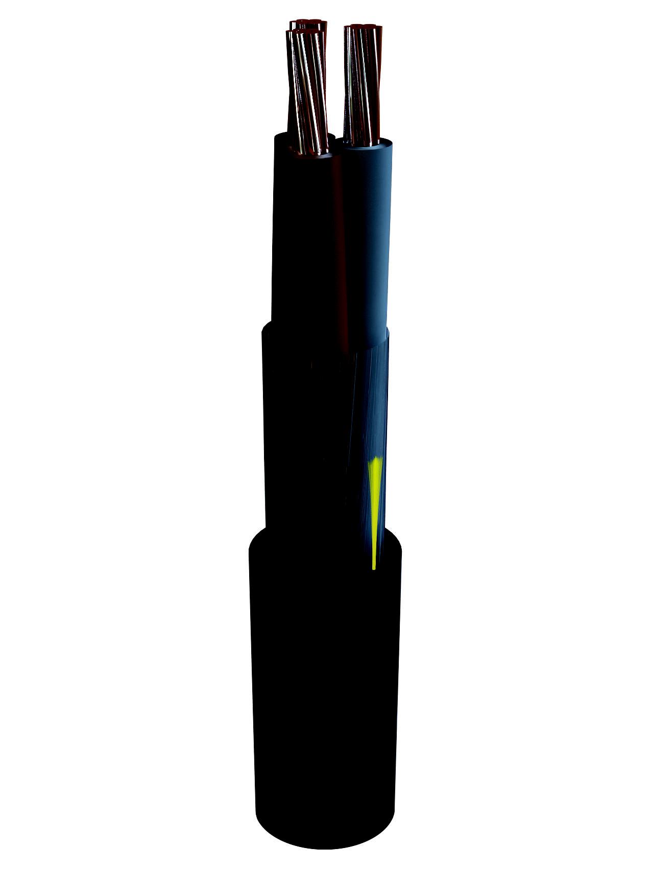 AXINDUS Marineline Yzp 1.5 mm² 4 Core Power Cable, Black Flame Retardant Halogen Free Polyolefin Compound, 100m