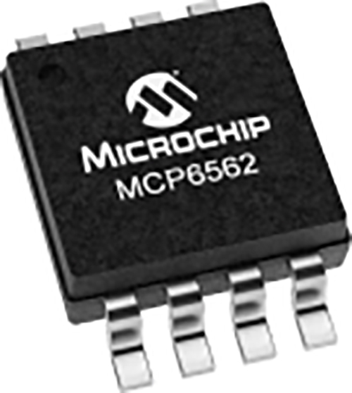 MCP6562T-E/MS Microchip, Dual Comparator & Voltage Reference, Push-Pull O/P, 56ns 8-Pin MSOP