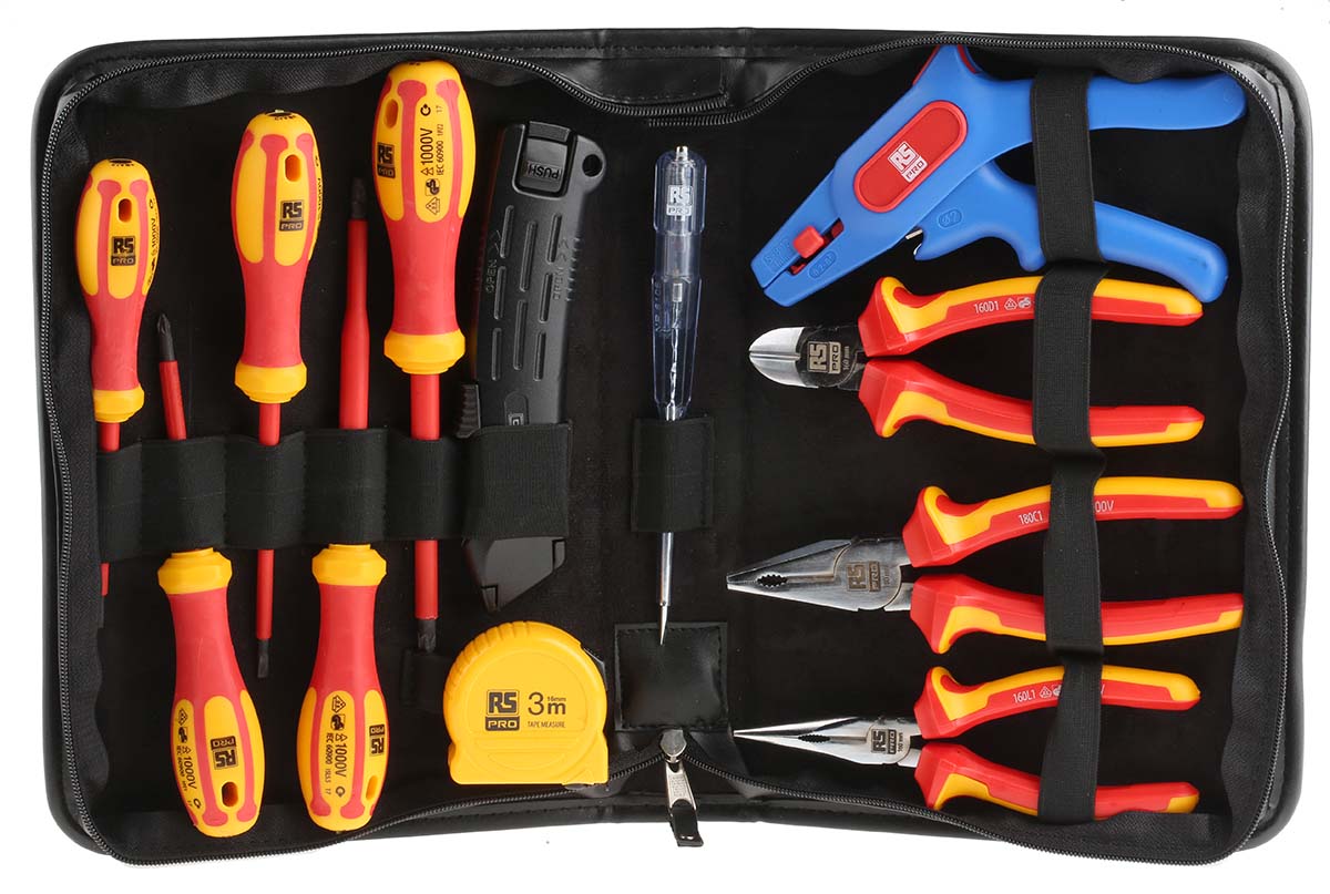 RS PRO 12 Piece Tool Kit