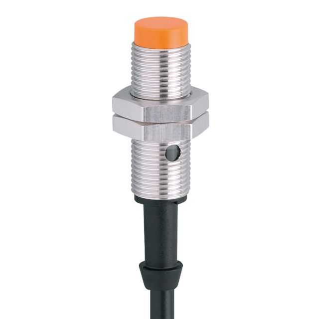 ifm electronic Inductive Threaded Barrel Proximity Sensor, M12, 4 mm Detection, NPN NO, 10 → 36 V dc