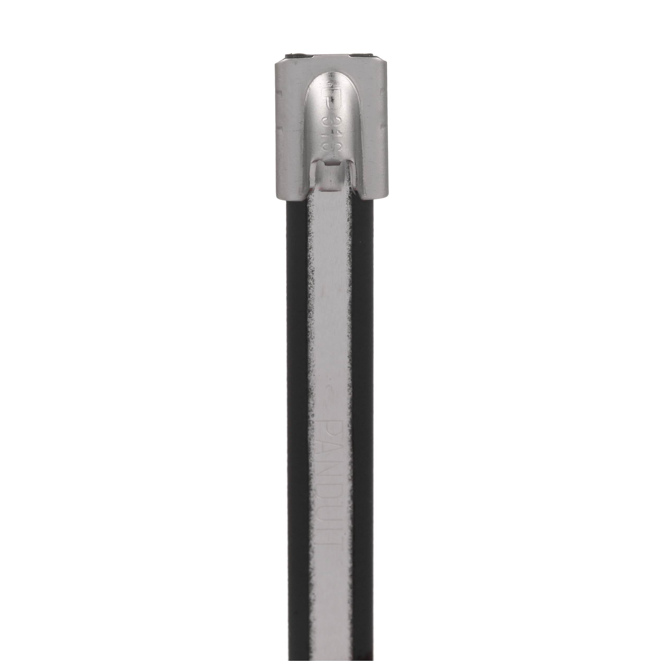 Panduit Cable Tie Assemblies, , 362mm x 8.1 mm, Black 316 Stainless Steel, Pk-50