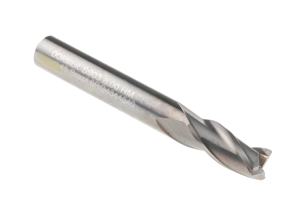 Dormer Plain Slot Drill, 8mm Cut Diameter