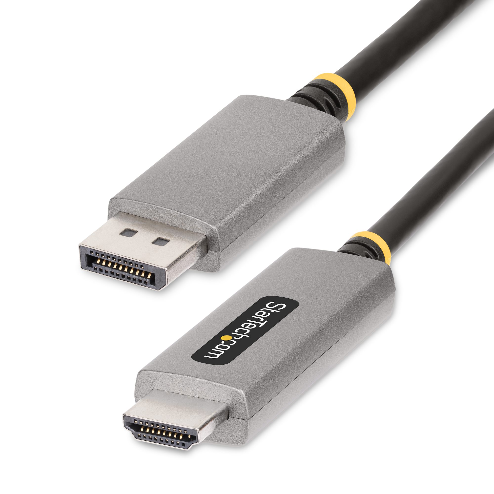 StarTech.com DisplayPort to HDMI Adapter Cable, 2m Length - 4K @ 144 Hz Maximum Resolution