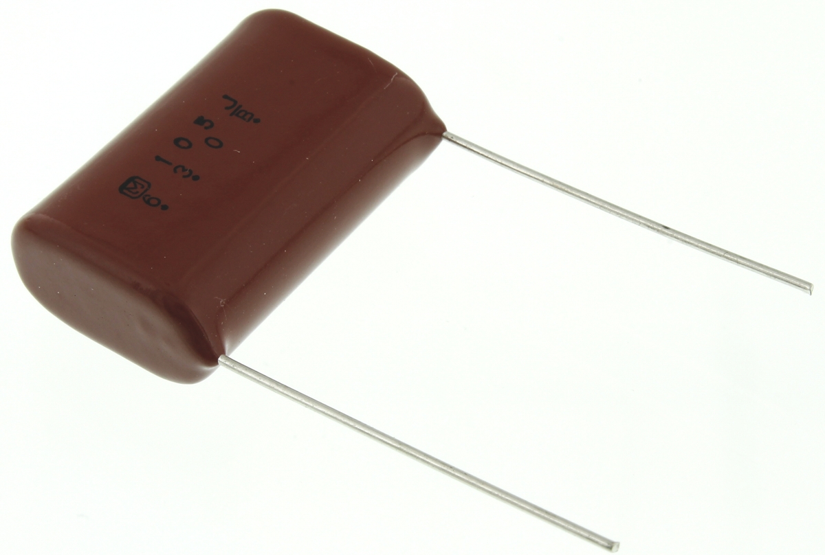 Panasonic ECQE(F) Polyester Film Capacitor, 630V dc, ±5%, 1μF, Through Hole