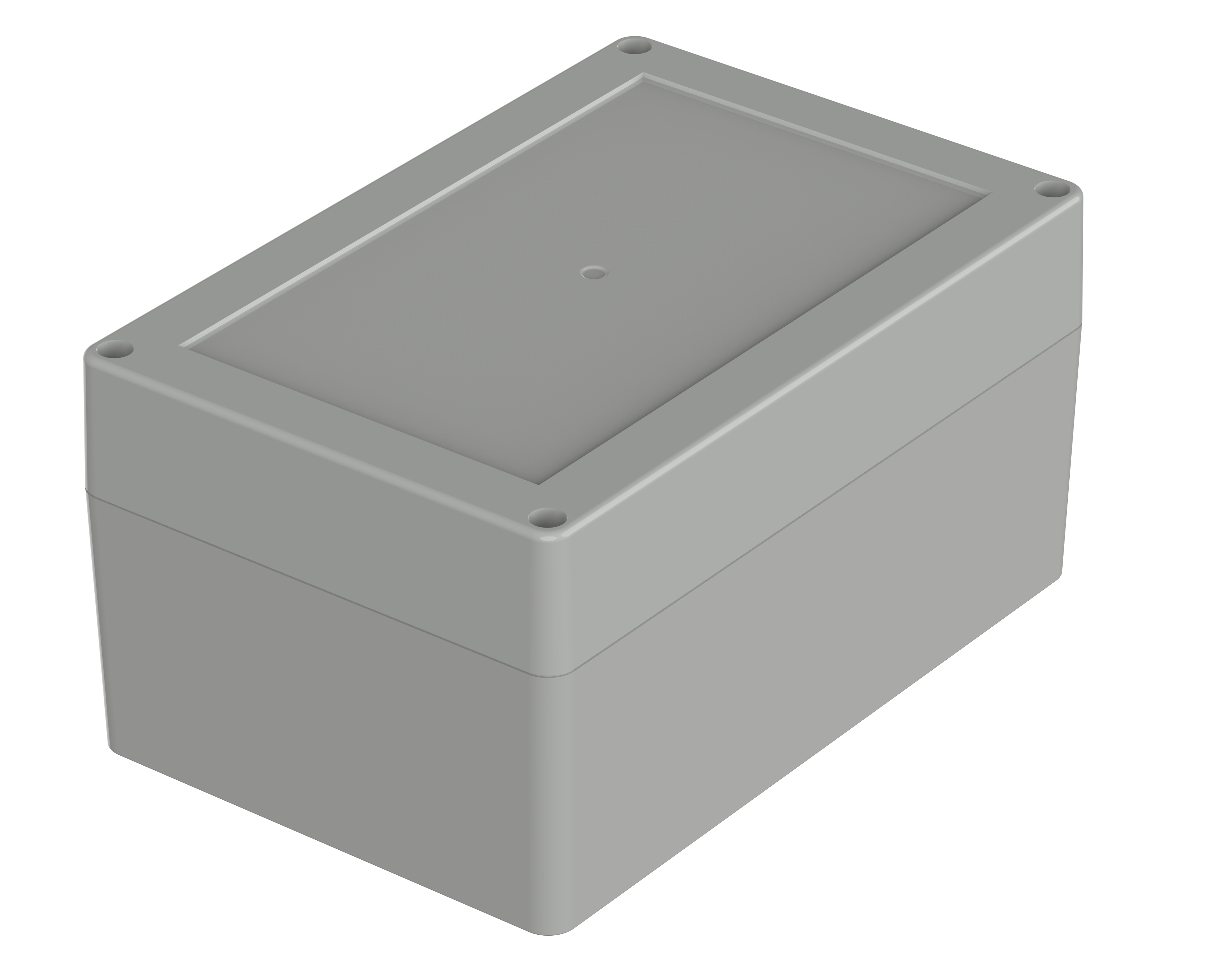 Bopla Euromas X Series Light Grey ABS Enclosure, IP66, IP68, IK07, Light Grey Lid, 180 x 120 x 90.3mm