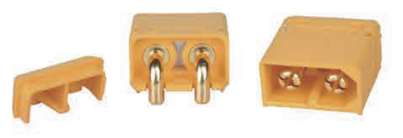 RS PRO Compact Power Connector Plug, 2P, 45A, 500 V dc