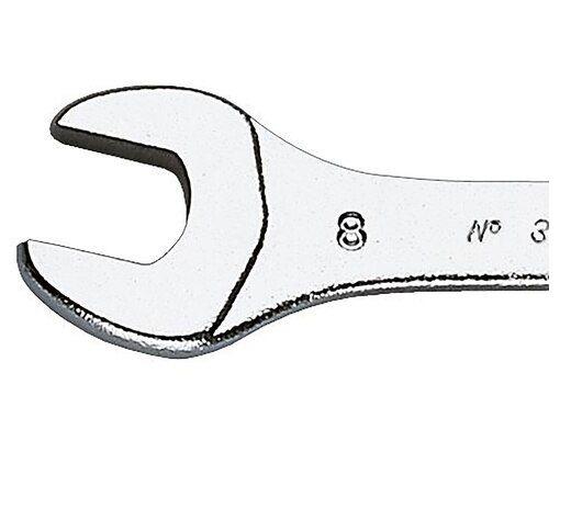 Facom 34 Series Open Ended Spanner, 14mm, Metric, Double Ended, 120 mm Overall