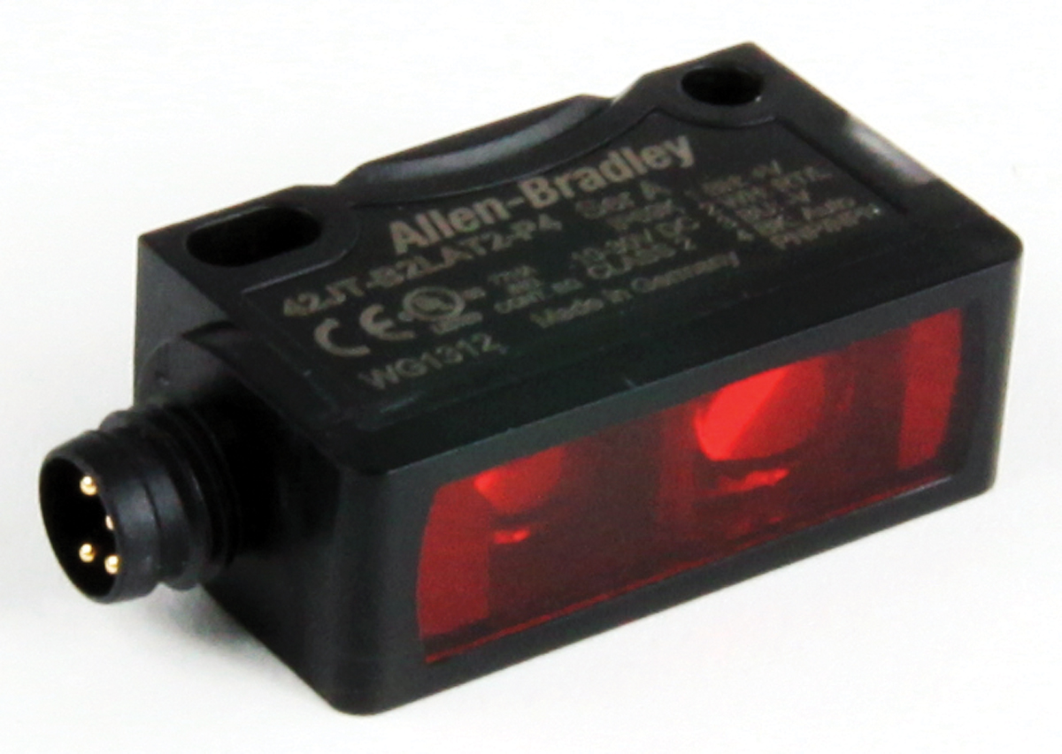 Allen Bradley Background Suppression Photoelectric Sensor, Block Sensor, 3 mm → 400 mm Detection Range IO-LINK