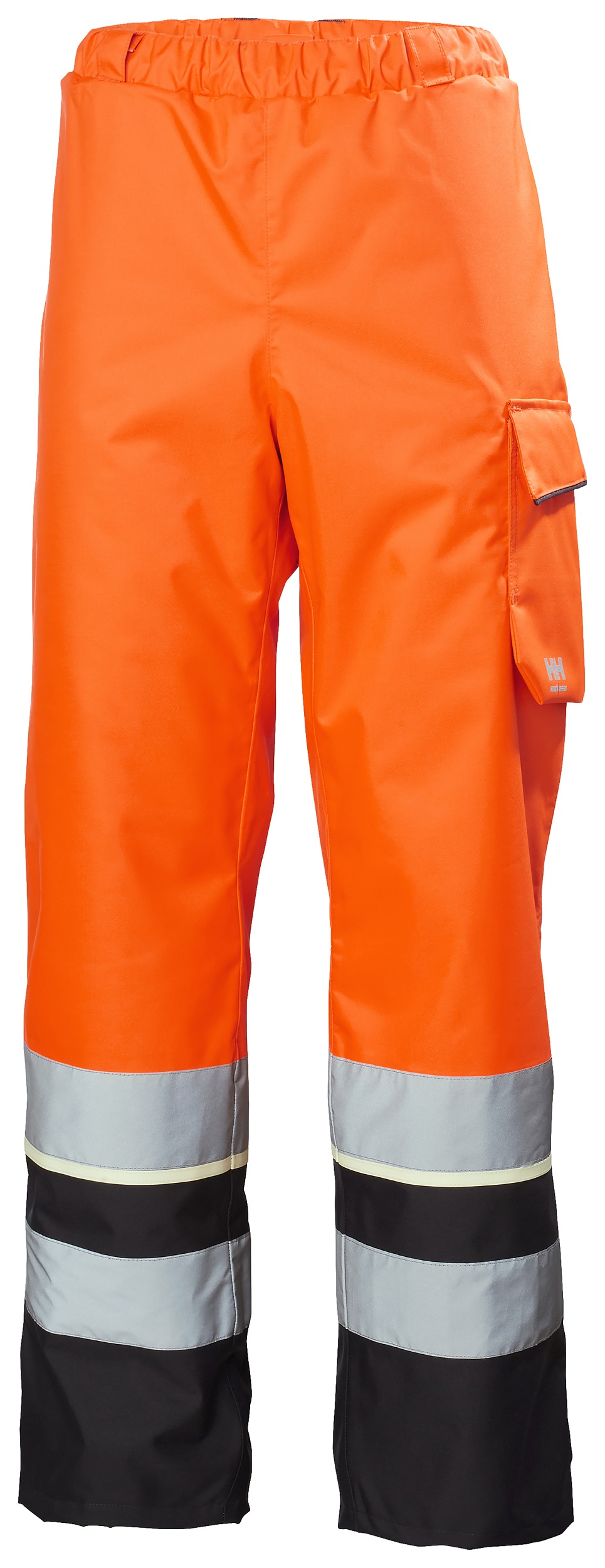 Helly Hansen UC-ME Black, Orange Trousers Waterproof 80 cm XS to 5XL Leg Length 80cm