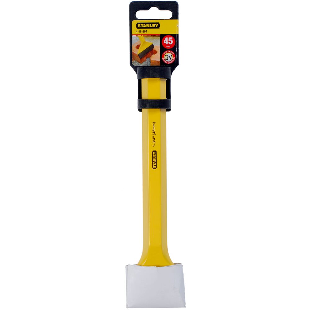 Stanley Chromium steel Cold Chisel, 278mm Length, 45 mm Blade Width