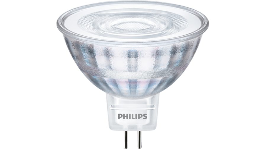 Philips CorePro GU5.3 LED Bulbs 4.4 W(35W), 4000K, Cool White, MR16 shape