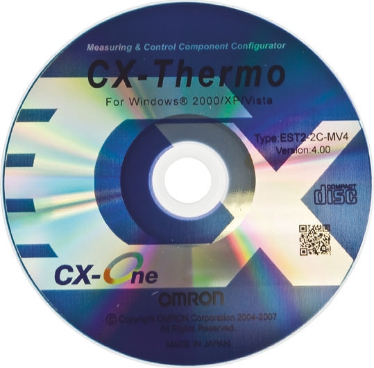 Omron Temperature Control Software for use with E5AN Series, E5EN Series