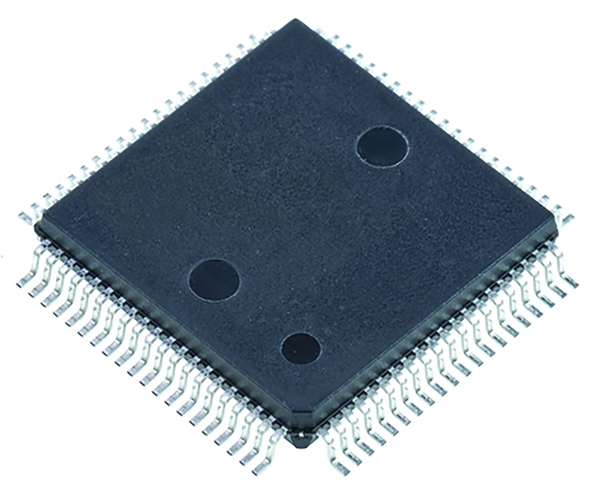 Renesas Electronics R5F51305ADFN#30, 32 bit RX, RX130 Microcontroller, 32 MHz, 128kB FLASH, 80-Pin LFQFP