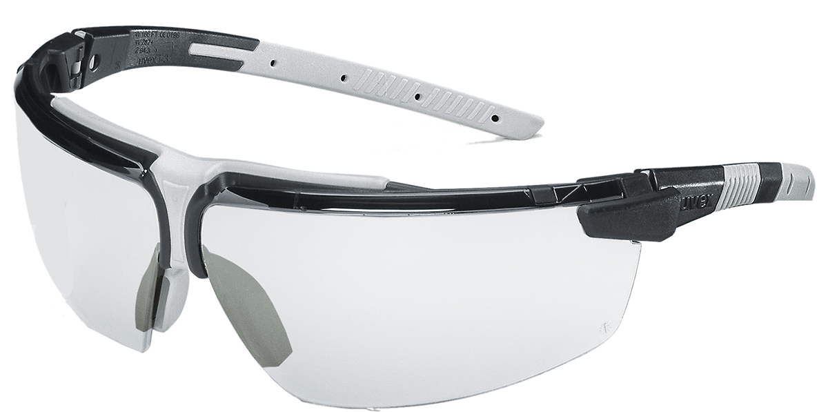 uvex i-3 Anti-Mist UV Safety Glasses, Clear PC Lens