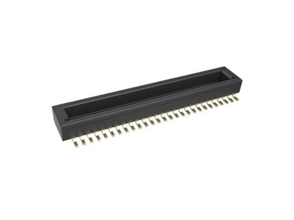 Amphenol Communications Solutions BergStak Series PCB Mount PCB Connector, 50-Contact, 2-Row, 0.4mm Pitch, Pin