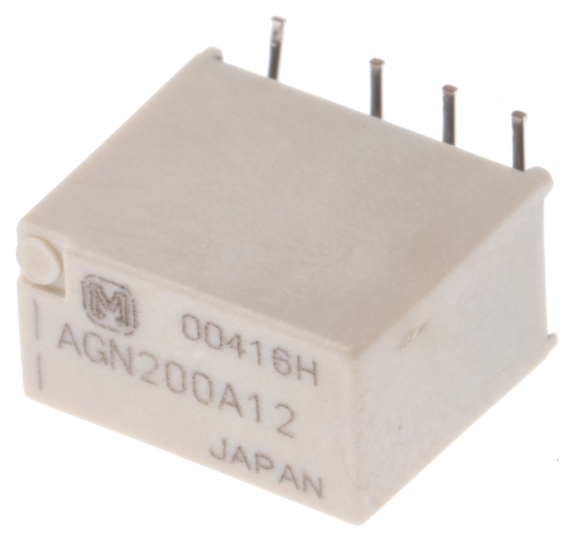 Panasonic Surface Mount Signal Relay, 12V dc Coil, 1A Switching Current, DPDT