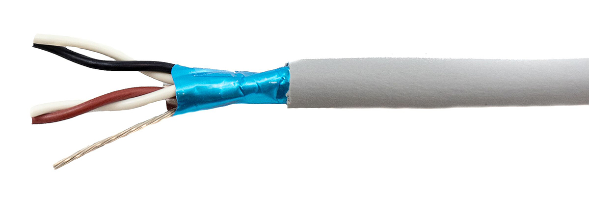 Alpha Wire Ecogen Ecocable Mini Series Data Cable, 2 Pairs, 4 Cores, 0.09 mm², Screened, 28 AWG, 30m, Screened Shield