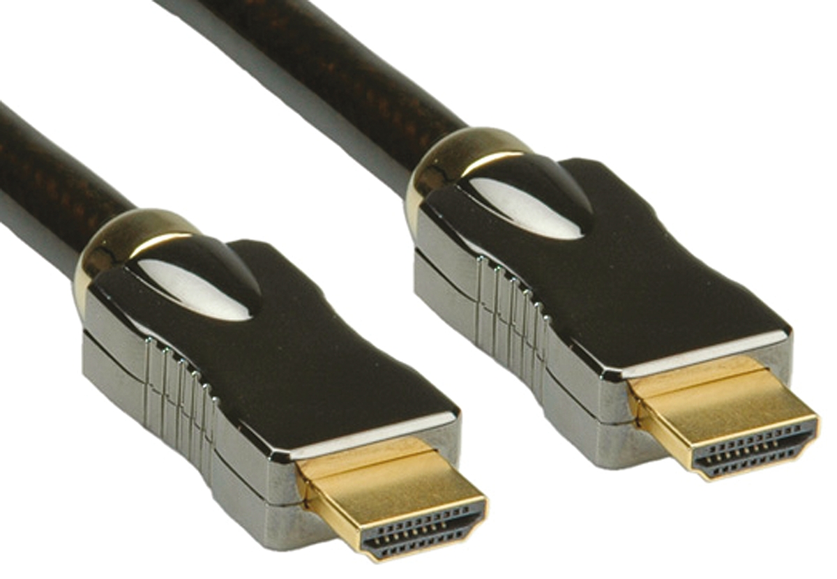 Roline, 2m Male HDMI Ethernet to Male HDMI Ethernet
