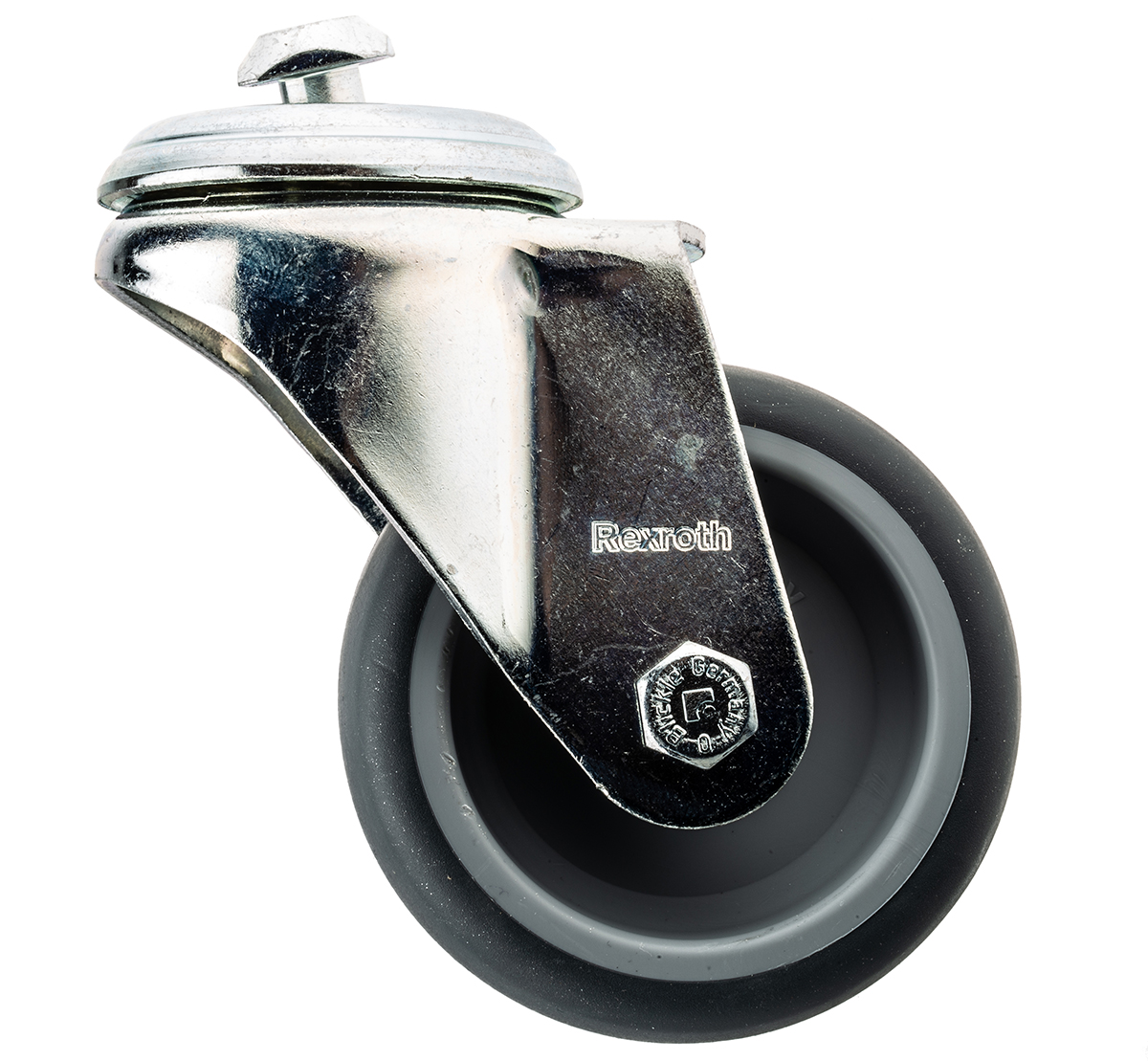 Bosch Rexroth M12 Thread Plastic Castor Wheels, 10mm Groove