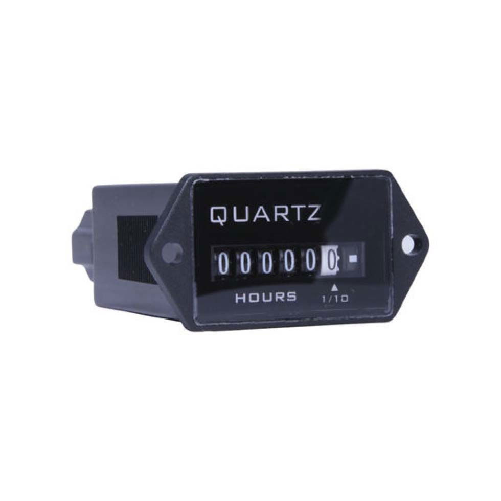 GIC HM36 Series Hour Meter, 6 Digit Indicator, 4 → 30 V ac/dc