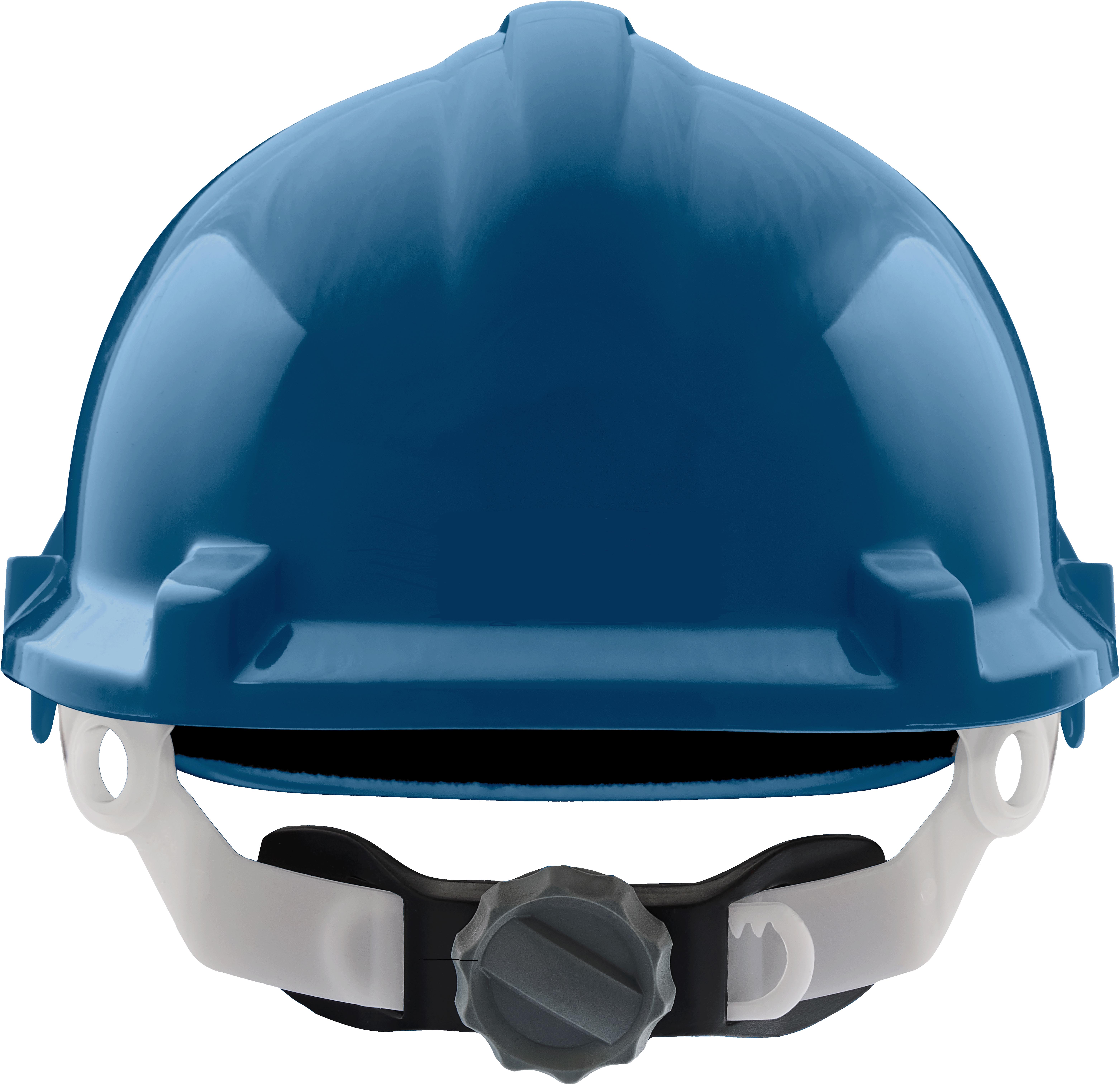 RS PRO Blue Hard Hats , Adjustable, Ventilated