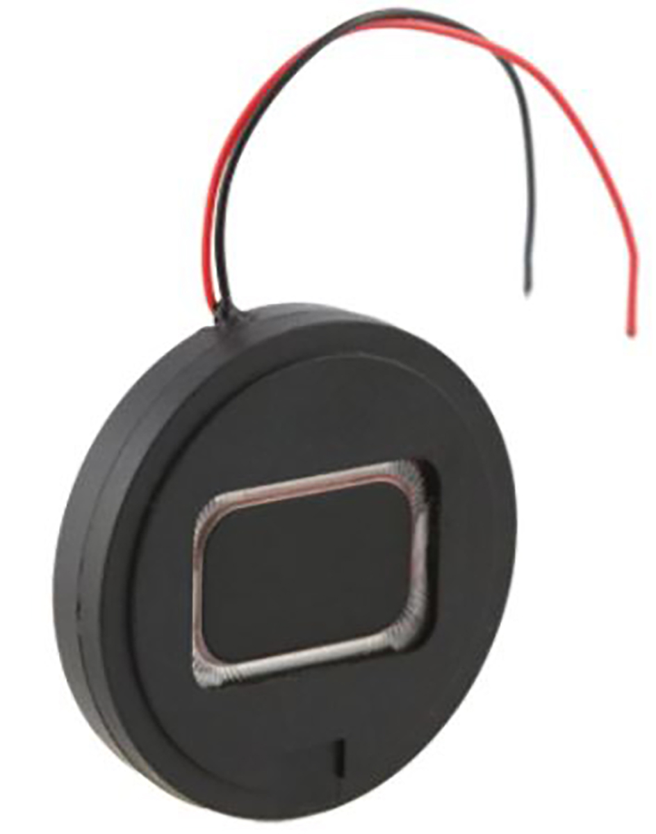 RS PRO 8Ω 0.8W Miniature Speaker 27mm Dia. , 50mm Lead Length, 27 (Dia.) x 4.9mm