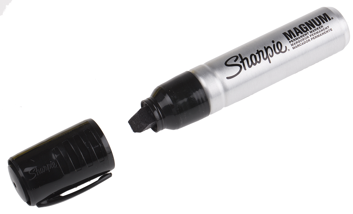 Sharpie Extra Broad Tip Black Marker Pen