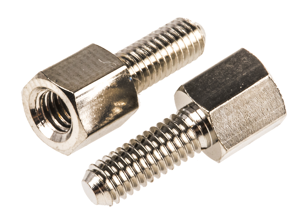 Essentra Standoff, M3 Thread, 5mm Body, Brass