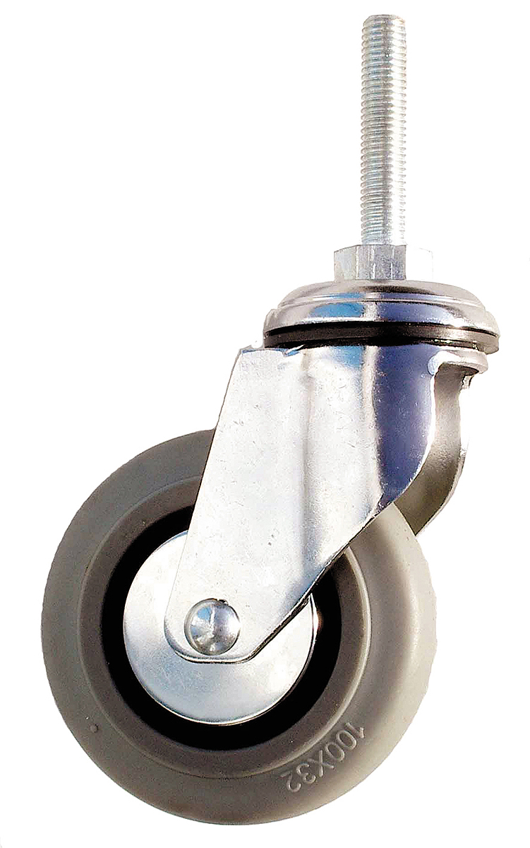 Guitel Hervieu Swivel Castor Wheel, 90kg Capacity, 125mm Wheel
