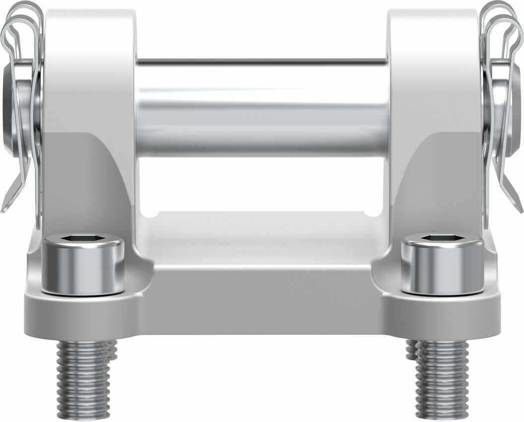 Festo Flange SNCB-63, For Use With DNC Series Standard Cylinder, To Fit 63mm Bore Size