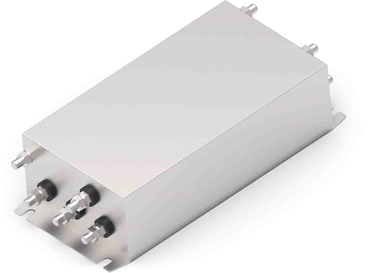 TE Connectivity, KEV 150A 520 V ac 50/60Hz, Chassis Mount EMI Filter, Terminal Block 3 Phase