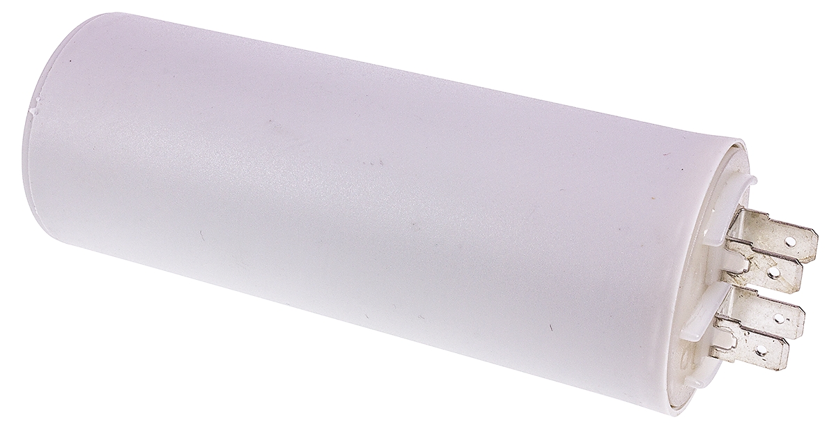 Ducati Energia 4.16.10 Polypropylene Film Capacitor, 450V ac, ±5%, 50μF, Stud Mount
