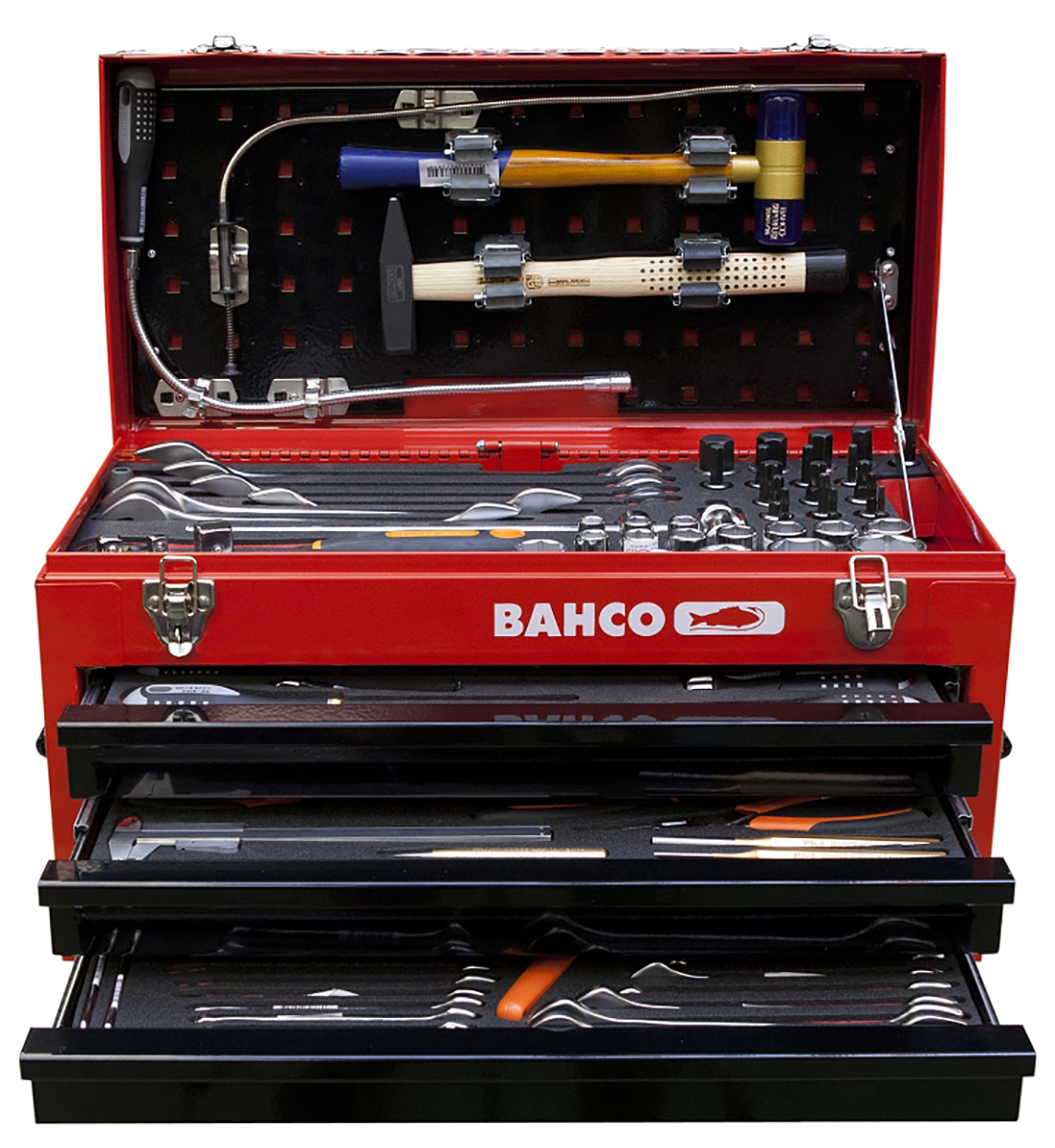 Bahco 146 Piece Maintenance Tool Kit with Metal Tool box