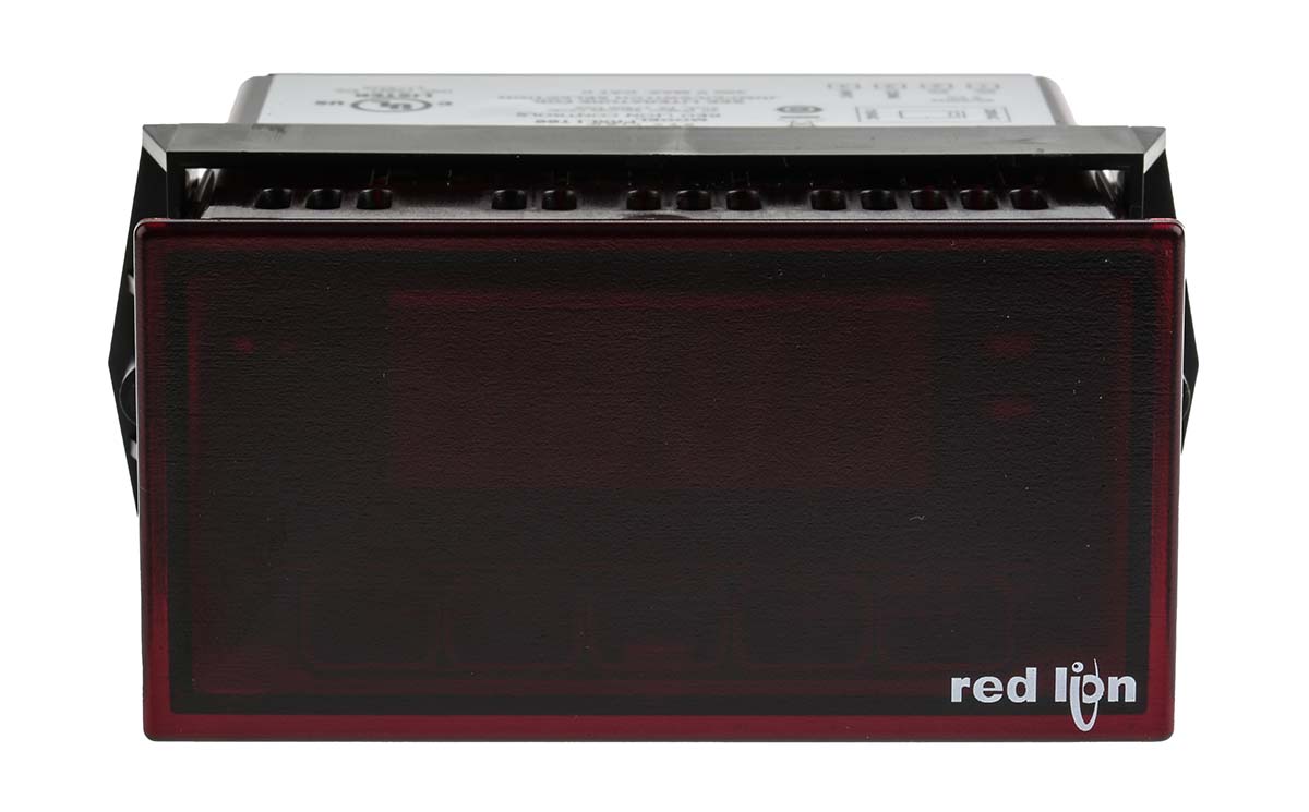 Red Lion PAXLI Digital Panel Ammeter AC, 44.5mm x 91.4mm, ±0.5 %