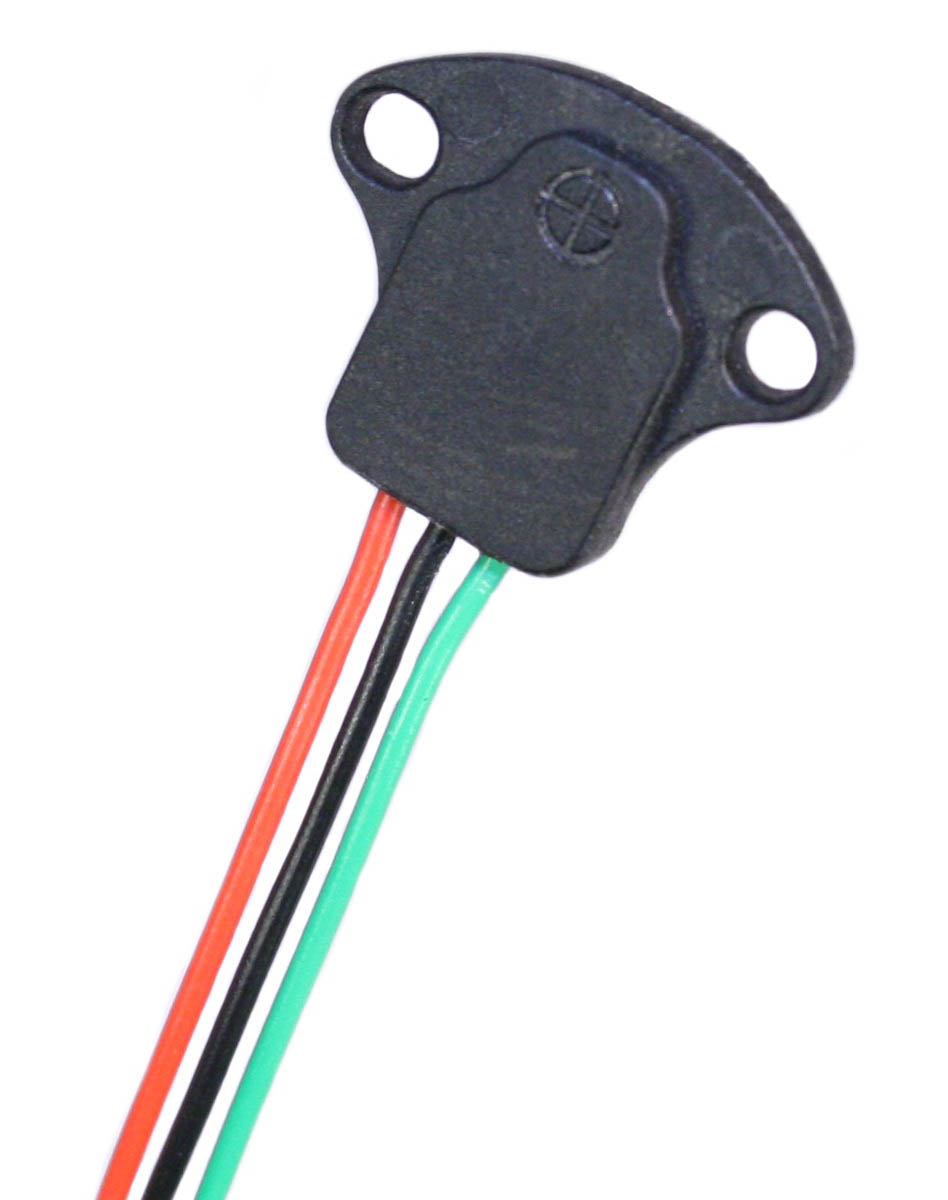 Assemtech Hall Effect Sensor, 3-Wire Open Collector Output, 4.5 → 24 V dc, Block Body, 24V