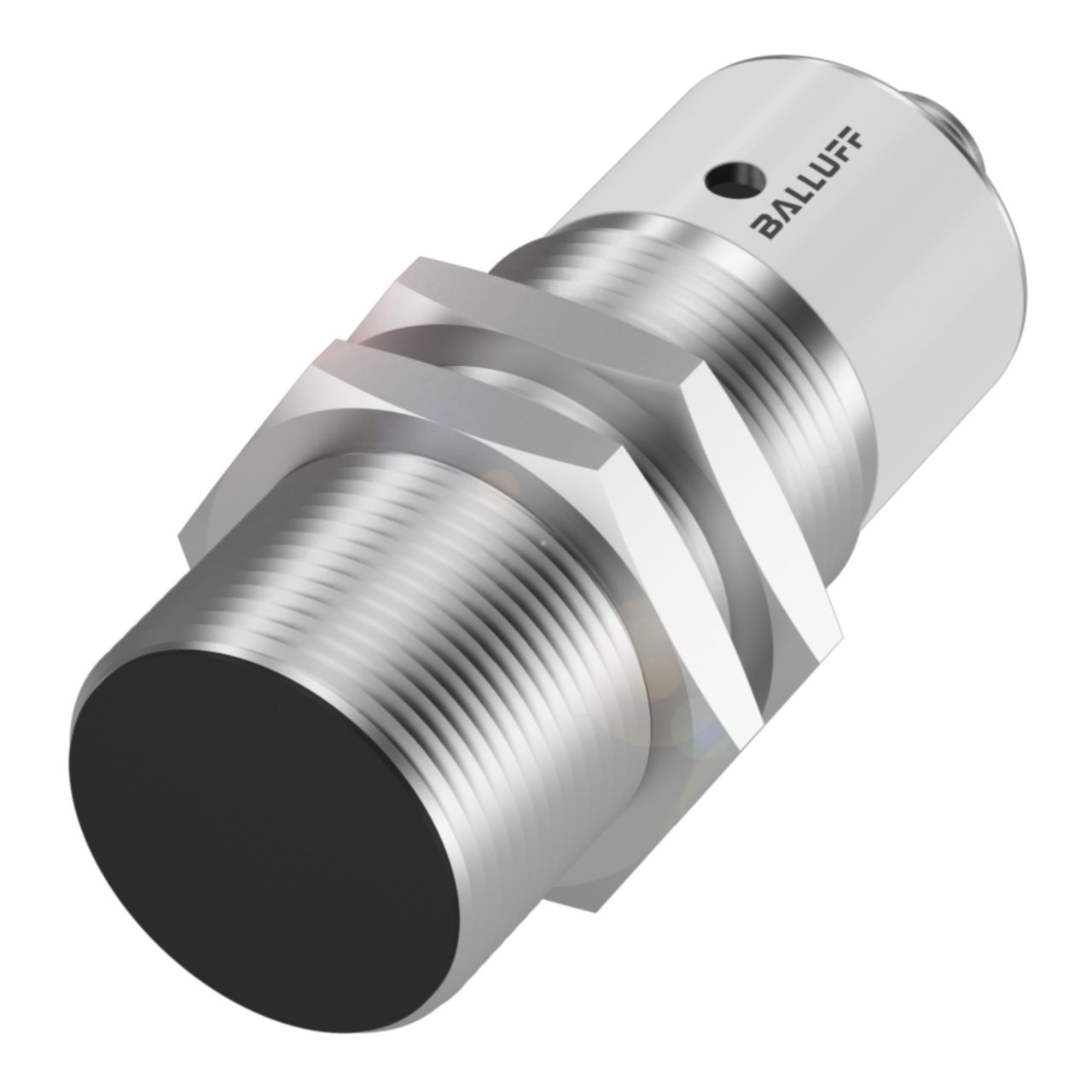 BALLUFF Inductive Threaded Barrel Proximity Sensor, M30, 10 mm Detection, PNP NO/NC, 10 → 30 V dc